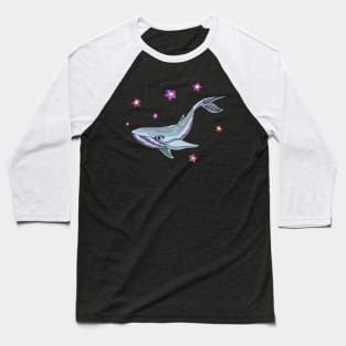 whale among the stars Baseball T-Shirt